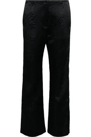 FORTE FORTE Quilted straight trousers