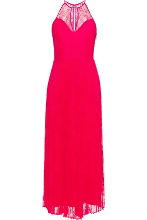 Twin-Set Halterneck lace gown