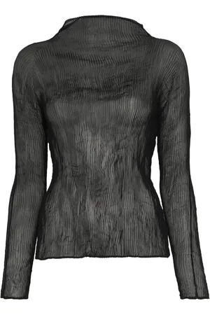 Issey Miyake Chiffon Twist top