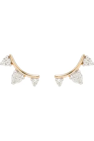 Adina Reyter Amigos 14-karat diamond earrings