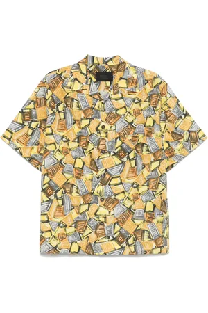 Prada Illustration-print shirt