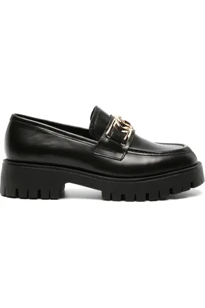 Guess Ilary logo-plaque loafers