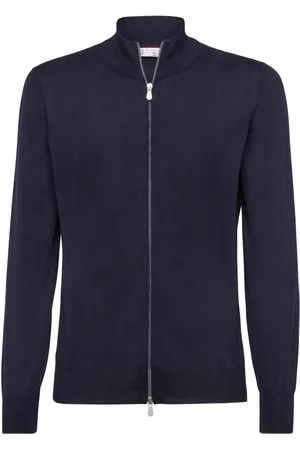 Brunello Cucinelli Zip-up knit cardigan
