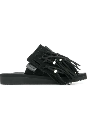SUICOKE Tassel fringe slides