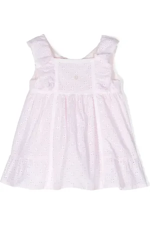 PATACHOU Embroidered sleeveless dress