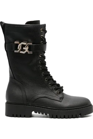 Guess Oriss logo-plaque boots