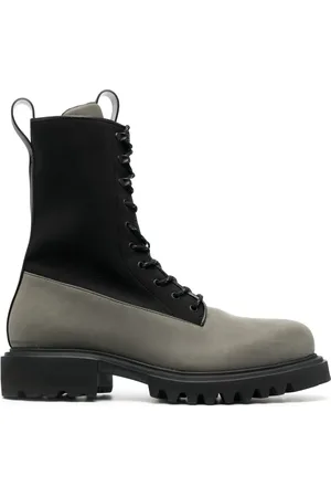 Rains Show lace-up combat boots