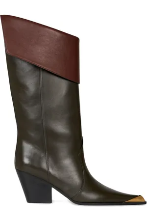 Etro Leather mic-calf boots