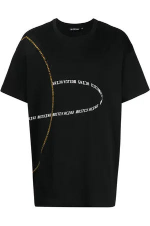 MOSTLY HEARD RARELY SEEN Logo-print cotton T-shirt