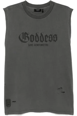 FIVE CM Graphic-print vest