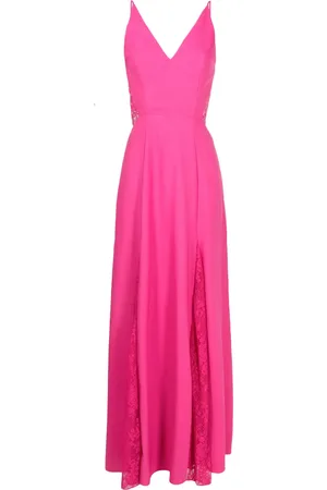 Lethicia Bronstein Georgia lace-detail maxi dress