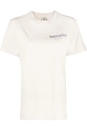 Sporty & Rich Logo-print cotton T-shirt