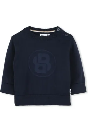 HUGO BOSS Monogram-print jumper