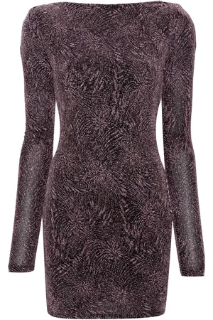 Patrizia Pepe Logo-charm mini dress