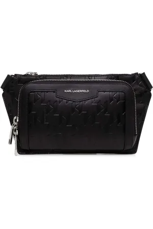 Karl Lagerfeld K/Loom leather belt bag