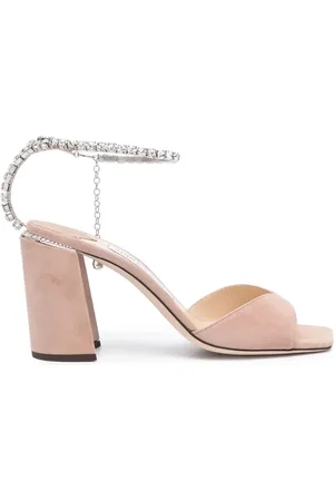 Jimmy Choo Saeda 85mm suede sandals