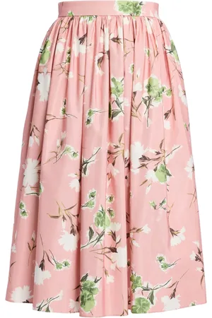 Erdem Floral-print midi skirt