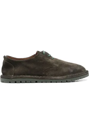 MARSÈLL Lace-up suede oxford shoes