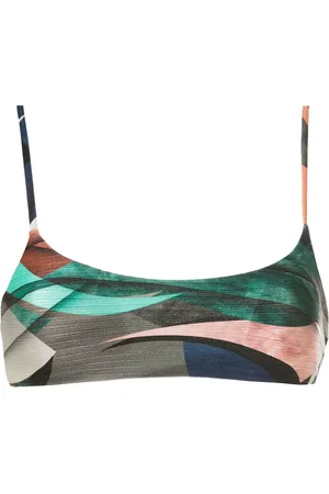 Lygia & Nanny Cancun printed bikini top