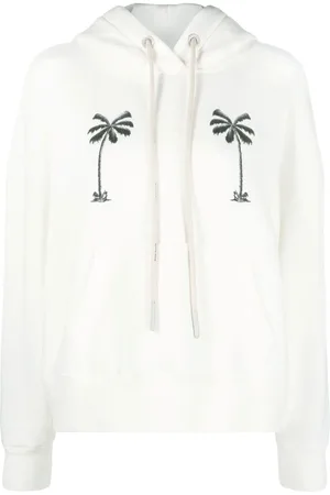 Palm Angels Graphic-print cotton hoodie