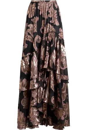 Etro Fil-coup?? jacquard maxi skirt