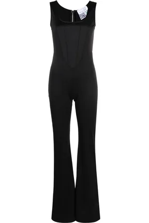 Natasha Zinko Supplex scoop-neck jumpsuit