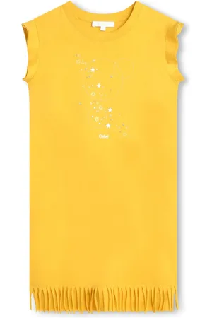 Chloé Graphic-print organic cotton dress