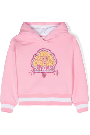 MONNALISA X Barbie graphic-print hoodie