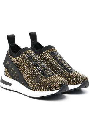 Philipp Plein Logo-embellished slip-on sneakers