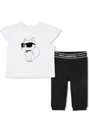 Karl Lagerfeld Organic-cotton trousers (set of two)