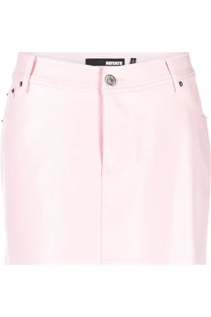 ROTATE Embossed sequin mini skirt