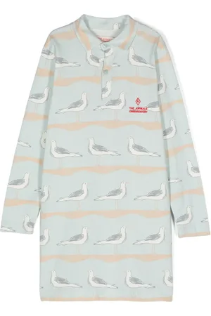 The Animals Observatory Dragon polo-shirt dress