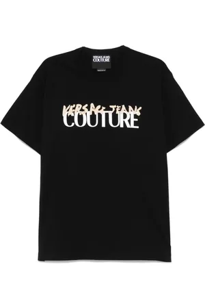 VERSACE Logo-print T-shirt