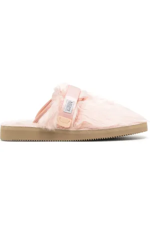 SUICOKE Zavo-2eu faux-fur slippers