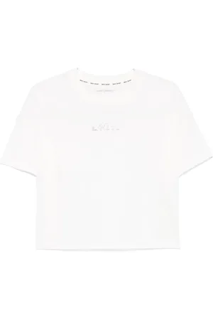 DKNY Rhinestone logo T-shirt