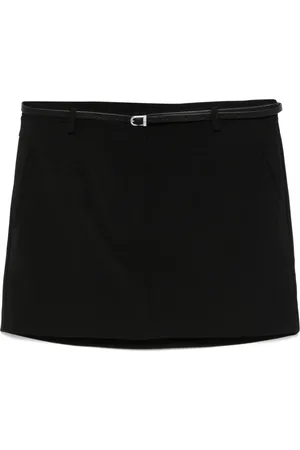 Patrizia Pepe Belted mini skirt