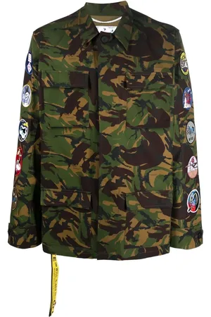 OFF-WHITE Camouflage field jacket