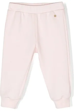 Roberto Cavalli Bear-embroidered track pants