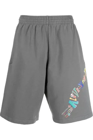 MARTINE ROSE Slogan-print Bermuda shorts