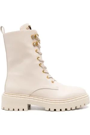 Twin-Set Rhinestone Oval T boots