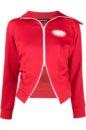 Ground Zero Logo-patch zip-up jacket