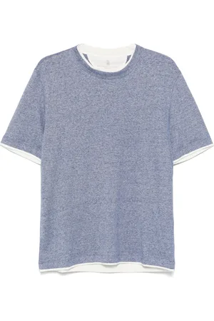 Brunello Cucinelli Layered-effect T-shirt