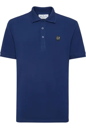 Philipp Plein Gothic Plein cotton polo shirt