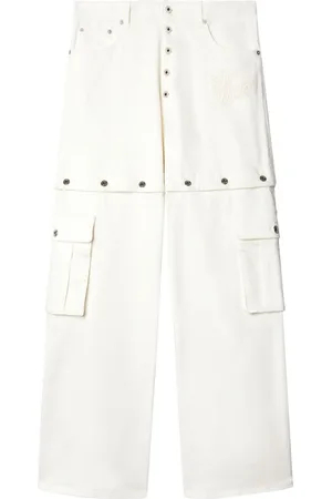 OFF-WHITE 90s mid-rise straight-leg jeans