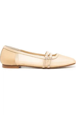 Gia Borghini Felice mesh ballerina shoes
