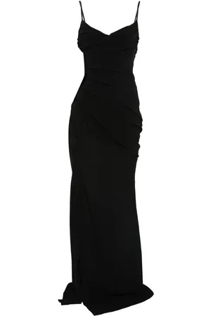 MUGLER Illusion cut-out gown
