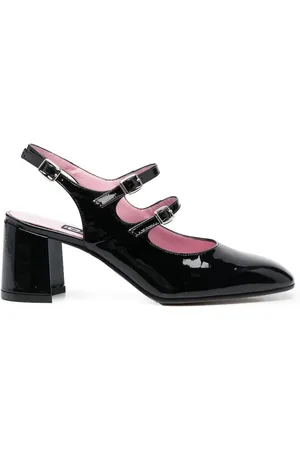 Carel 70mm patent leather pumps