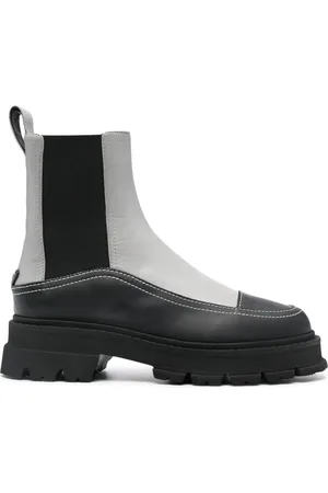 Emporio Armani 55mm panelled ankle boots