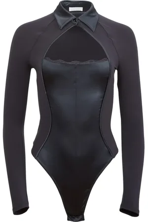 FLEUR DU MAL Cut out-detail bodysuit