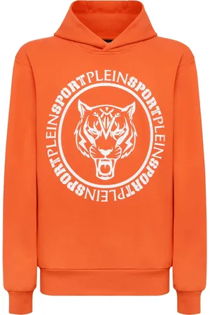 Philipp Plein Carbon Tiger cotton-blend hoodie